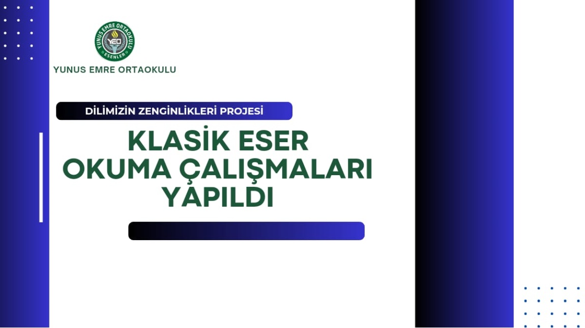 Klasik Eser Okuma Çalışmaları Yapıldı